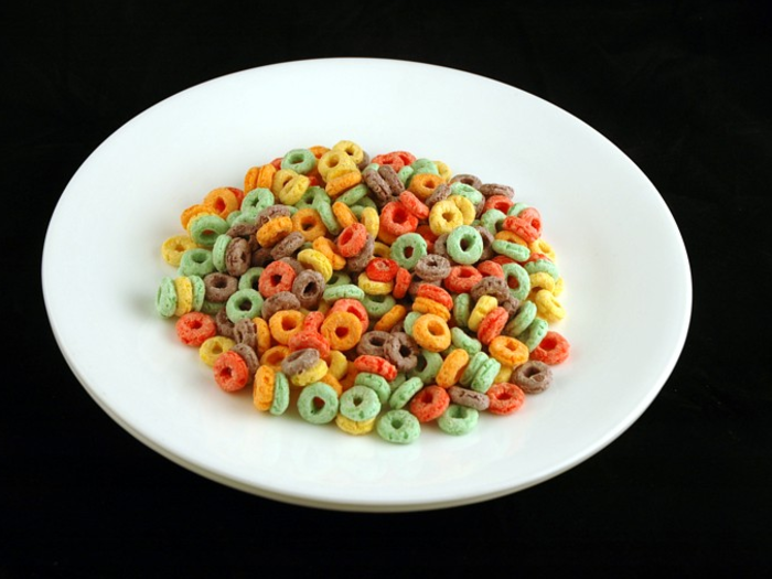 Fruit Loops cereal.