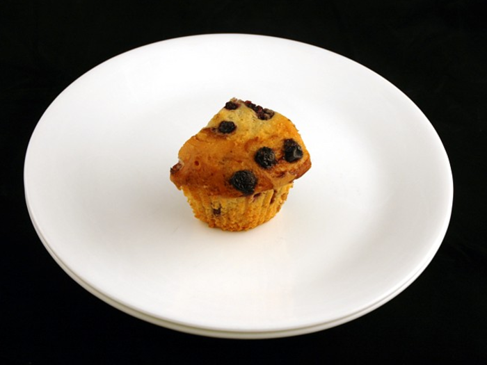 Blueberry muffin.