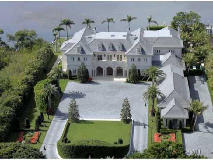 Palm Beach is home to this $74,000,000 estate.