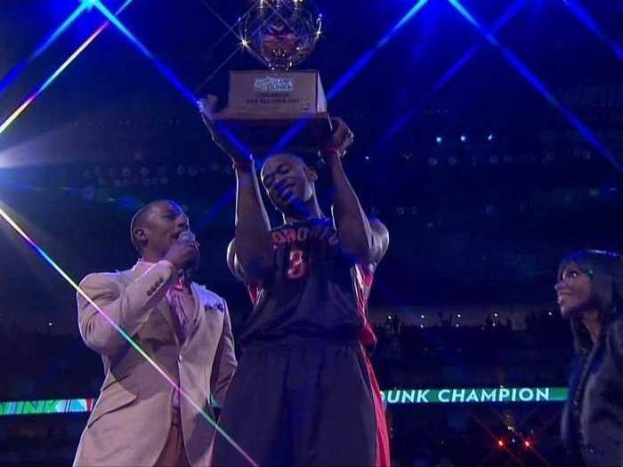 Now check out how awful the slam dunk contest was this year