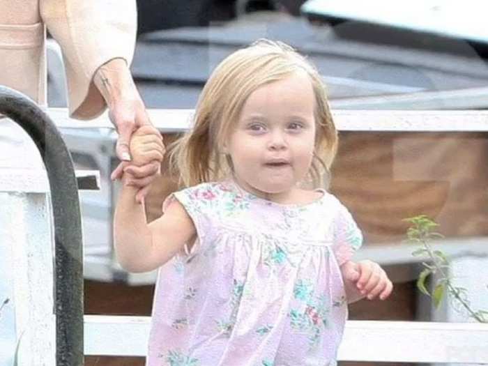 AGE 4: Vivienne Jolie-Pitt