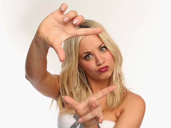 AGE 27: Kaley Cuoco