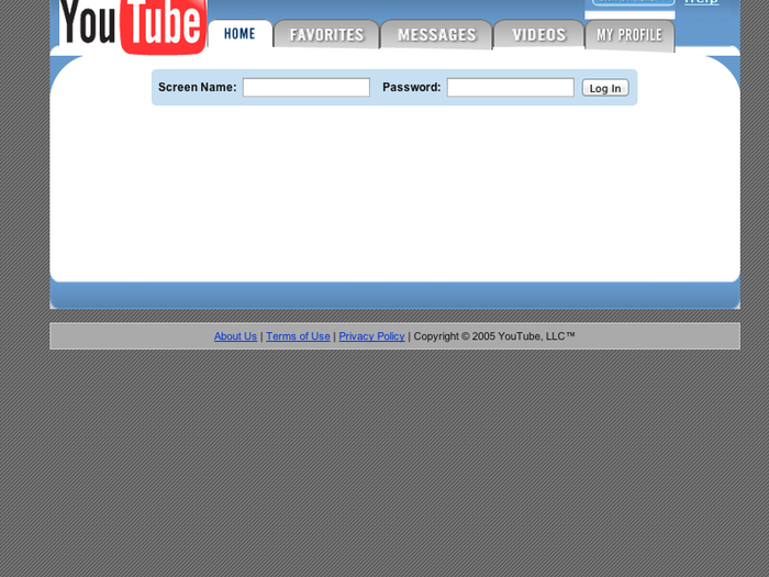 YouTube launches its beta site in May 2005