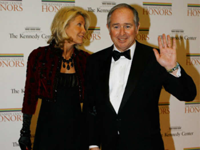 Steve and Christine Schwarzman