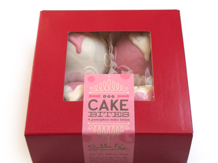 Some owners are spoiling their pets with $39.99 boxes of heart-shaped dog cakes.