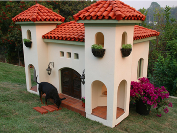 You could also get your pet that $30,000 dream house he