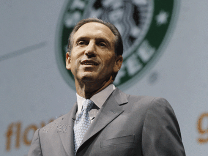 Howard Schultz, CEO, Starbucks