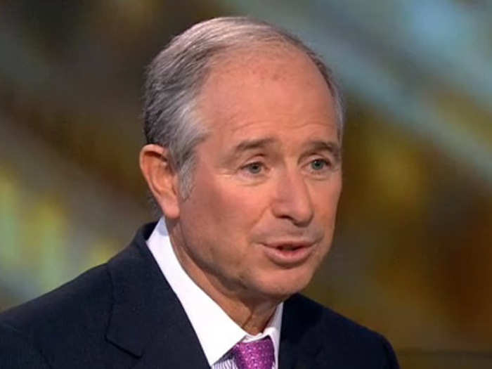 Steve Schwartzman, chairman and CEO, Blackstone Group