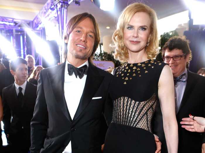 Speaking of Nicole Kidman, after proclaiming her joy at being able to wear heels again after her divorce from Tom Cruise, she only went out and got herself another shorter partner - country music singer Keith Urban.