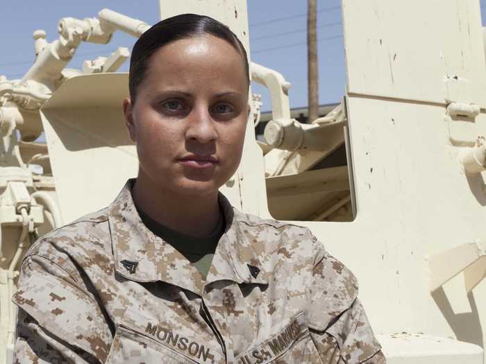 Cpl. MaryBeth Monson maintained the security of her base during an attack by Afghani insurgents disguised as American soldiers.