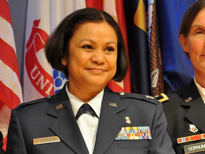 Air Force Lt. Col. Susan Pangelinan orchestrated a disaster response mission during the California wildfires.