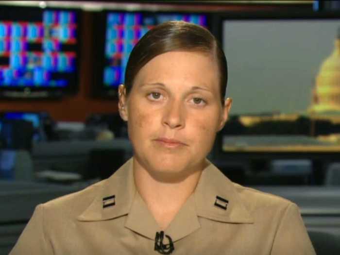 Marine Capt. Katie Petronio wrote a controversial op-ed on the issue of letting women into the infantry.