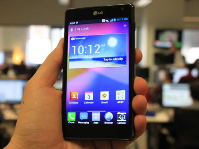 LG Optimus G: The Optimus G packs power, 4G LTE, a huge screen, and a 13 megapixel camera in a slim frame. It