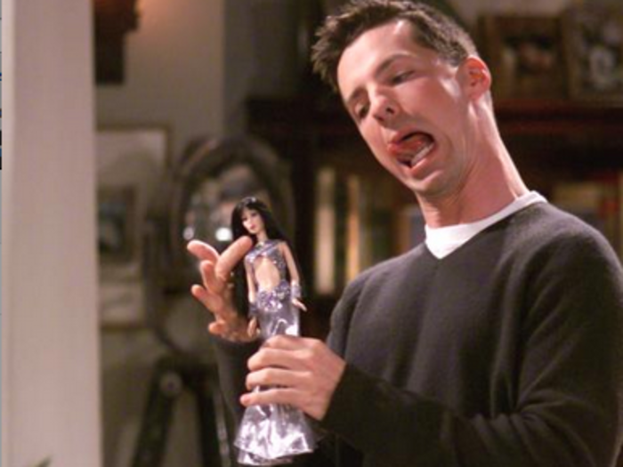 Sean Hayes also starred in the same Doritos