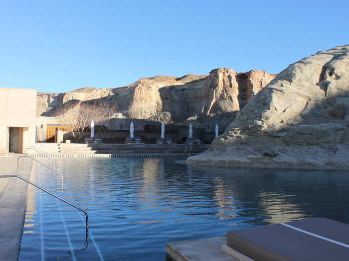 That big rock in the middle is about 150 million years old.