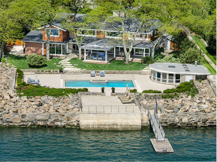 A Wall Streeter Put His Gorgeous Ocean-Front Greenwich Home On The Market For $9.5 Million