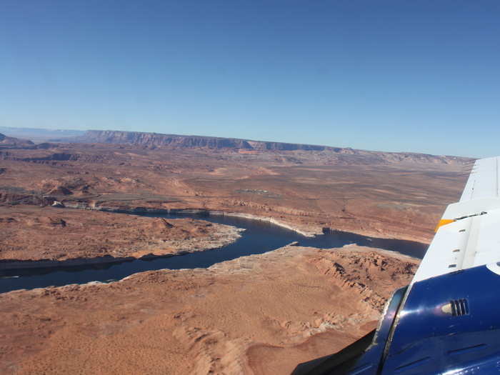 Then we got to Lake Powell.