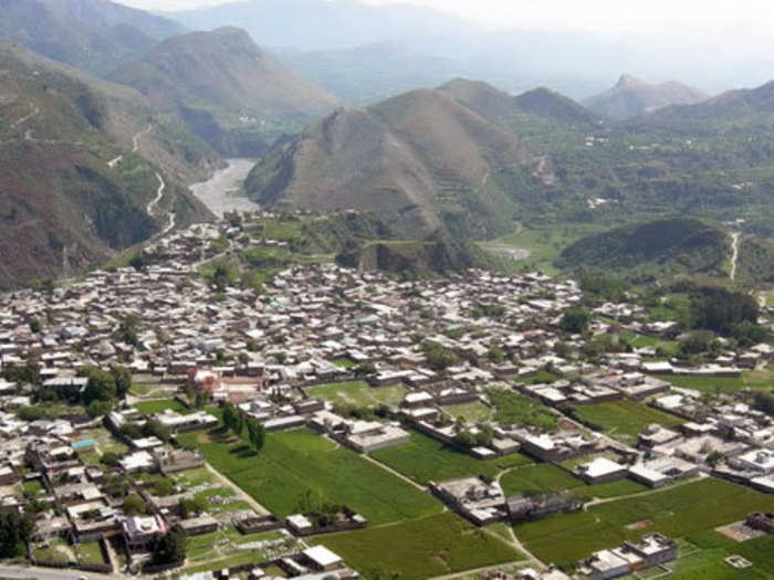 The town of Damtor in Abbottabad is surrounded by forests