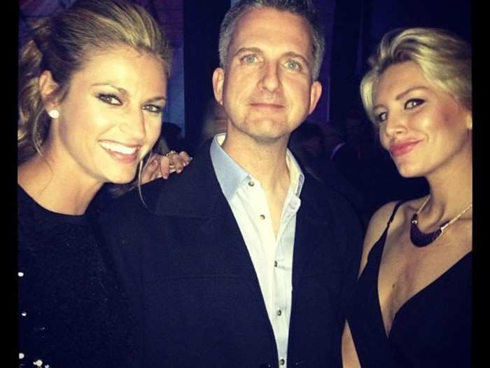 and Sports Guy Bill Simmons partied with Erin Andrews