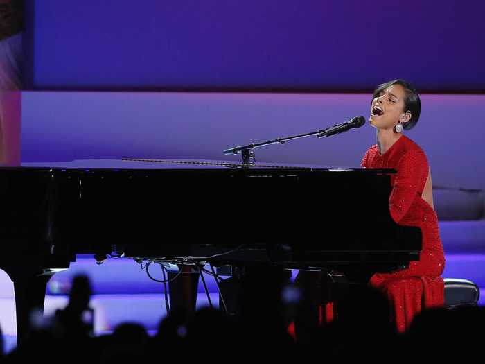 Alicia Keys will be performing the National Anthem at the Super Bowl.