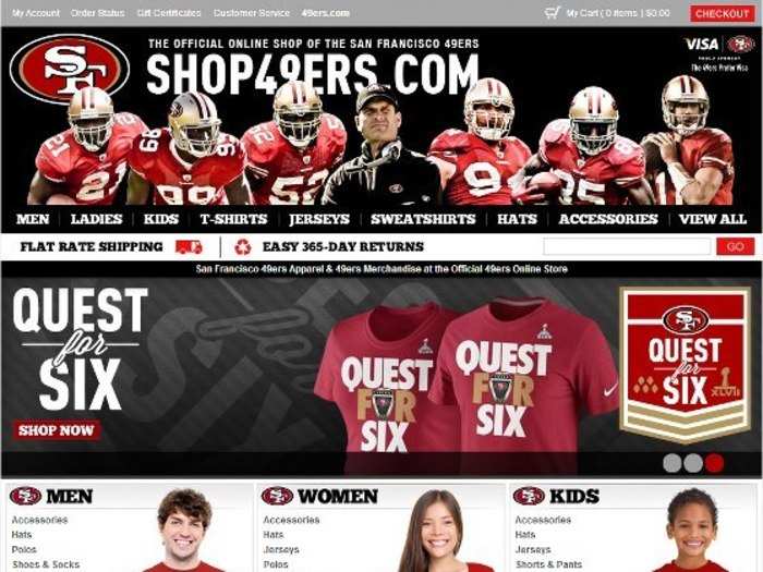 Shop49ers.com — All your favorite 49ers jerseys, hats and souvenirs. Legitimate or counterfeit?