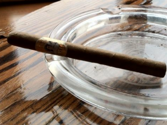 The club also offers an extensive selection of cigars for purchase.The club does not sell Cuban cigars