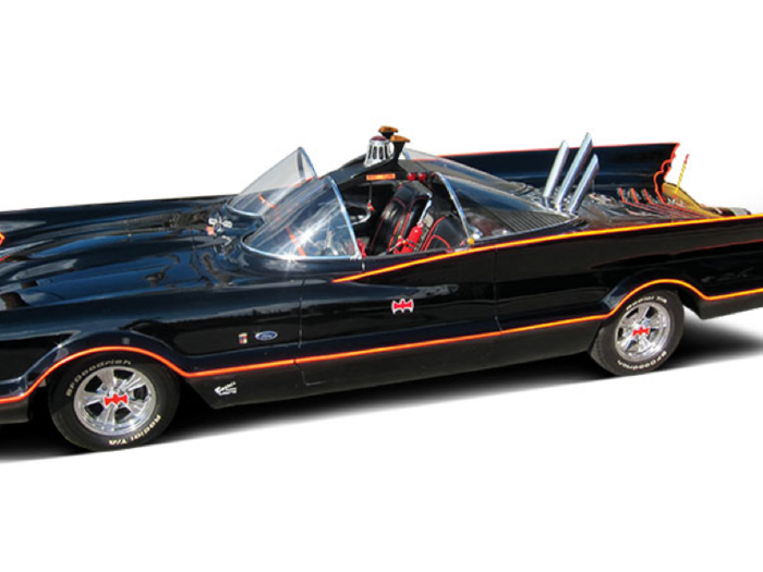 The original Batmobile sold for $4.6 million at auction