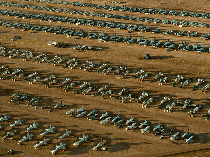 The Arizona desert is a natural selection to house for the Air Force