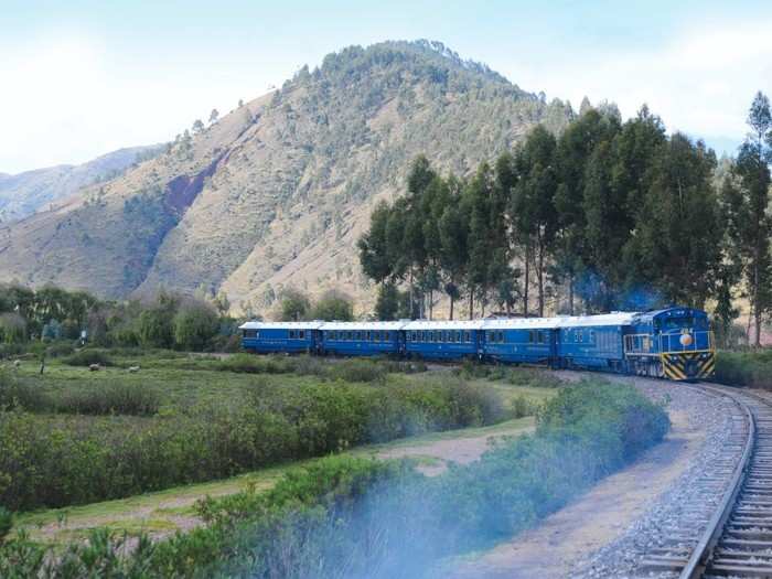 The train is named after Hiram Bingham, the explorer who discovered the site in 1911.