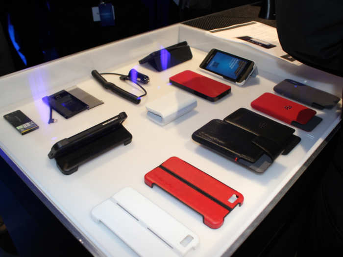 BlackBerry had a few options for accessories, including snap-on cases, covers, and the ever-popular belt clip.