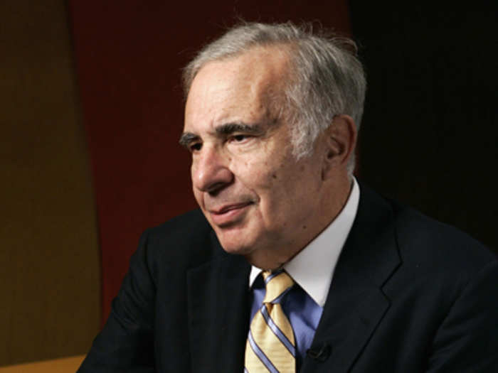 Activist investor Carl Icahn, who