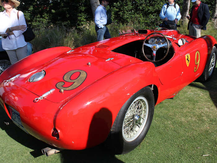 This 375 MM Pininfarina Spyder was raced for two decades, before it was retired to Mt. Kisco. It recently resurfaced and was restored after 36 years.