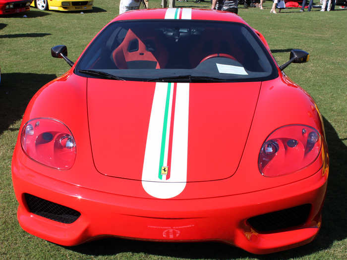 Another limited production car, the Challenge Stradale was built in 2004. It sports an Italian racing stripe and reaches top speeds of 186MPH.