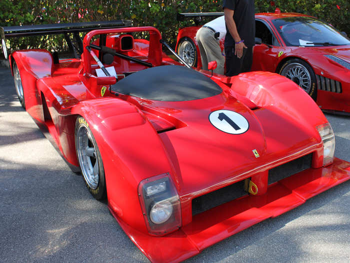 A few serious race cars, like the 333 SP, were also on display.