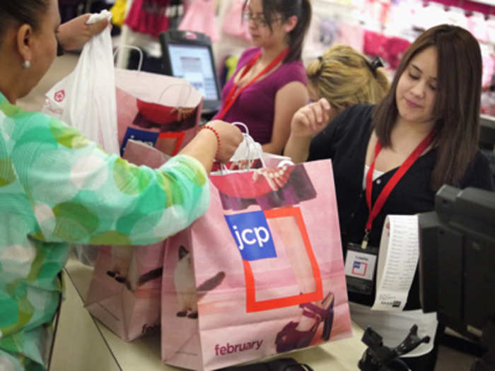 March — A survey says customers really like the new JCPenney