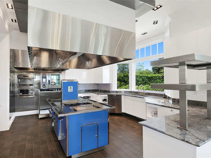 This upstairs kitchen was designed by world-renowned designer Mark Stech-Novak.