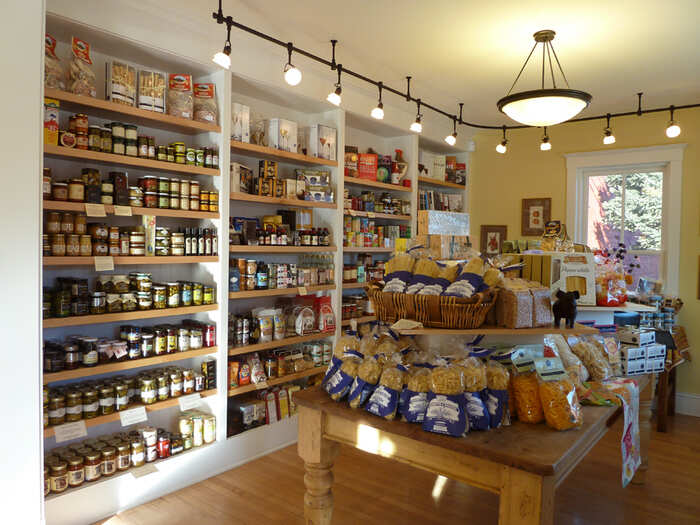 Babcock & Miles is a specialty food shop that sells everything you