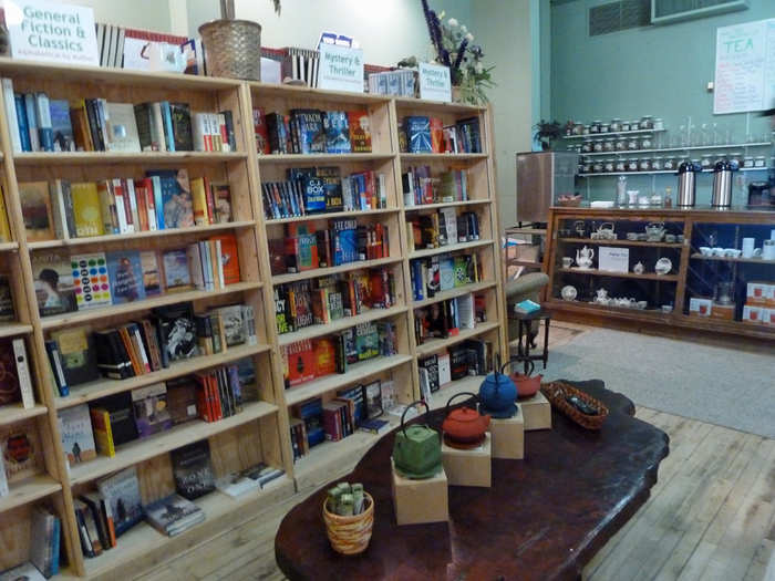 Red Lodge Books is a charming book shop that also sells teas — including local brews like wild huckleberry black tea — toys, maps, and cigars. It