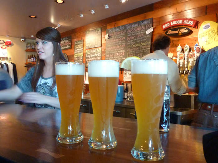 After touring the brewery, head to Sam