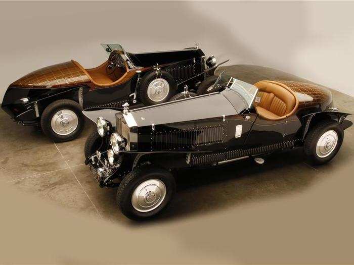 This pair of 1937 Rolls-Royce speedsters sold for $214,500.