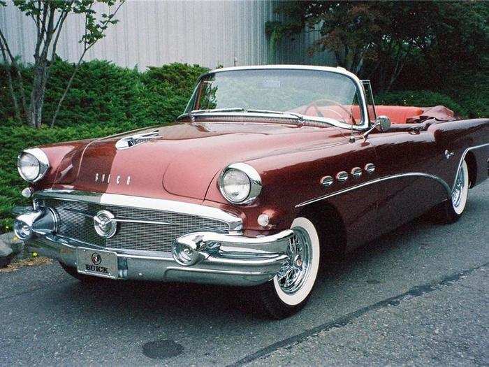 Sold for $220,000, this 1956 Buick Super 56-C Convertible has fewer than 5,600 miles on the odometer.