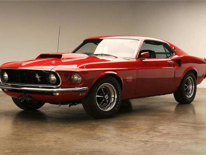 For $247,000, one buyer took home this Ford Mustang Boss 429, with its original paint and drivetrain.