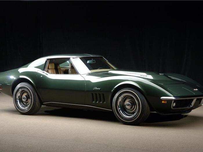 The last L-88 Corvette built by Chevrolet, in 1969, this green beauty sold for $280,500.