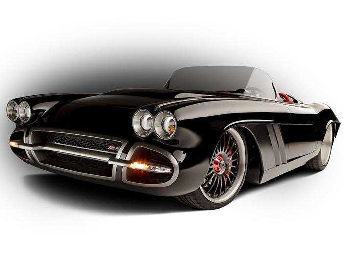 This customized take on the 1962 Corvette won the GM Design Award for Best Hot Rod at SEMA in 2009. It was auctioned for $396,000.