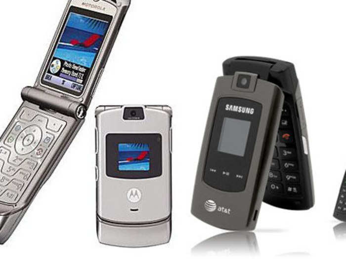 The Motorola Razr was perhaps the most popular phone of the 3G era. Chances are you owned a variation of this one too.