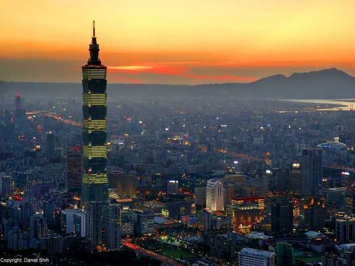 #1 Taipei 101 — Taipei, Taiwan