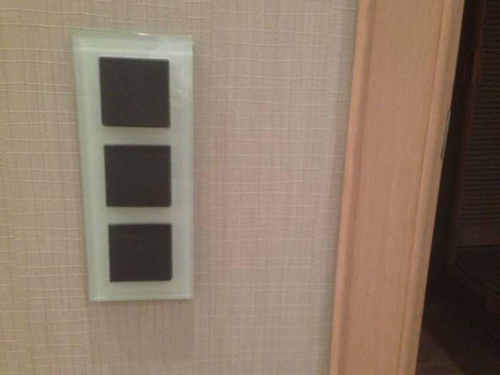 The befuddling light switches weren