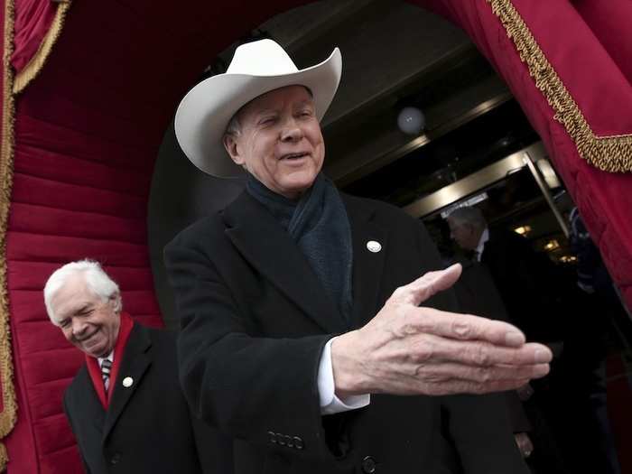 Sen. Orrin Hatch (R-Utah) rocks a statement hat.