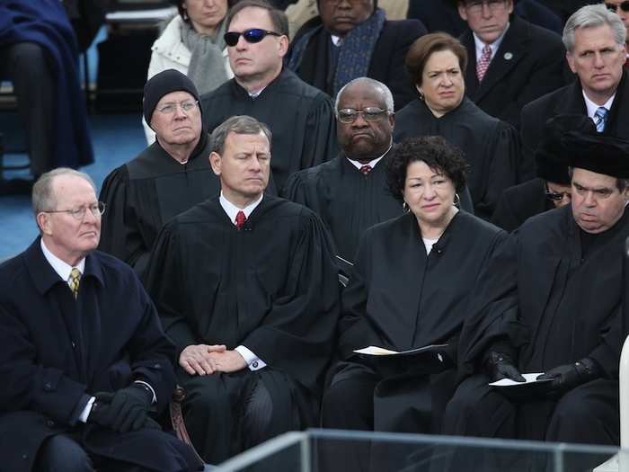 All of the Supreme Court Justices rocked some fly gear. Check out Justice Samuel Alito