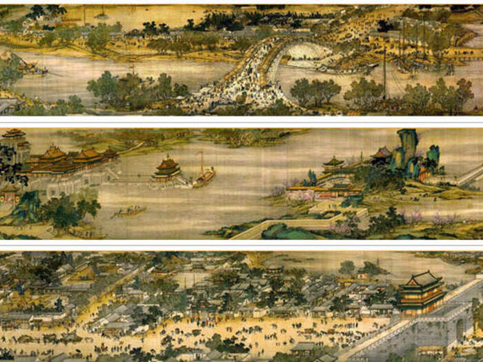 Kaifeng took the lead in 1200 AD with 1,000,000 citizens